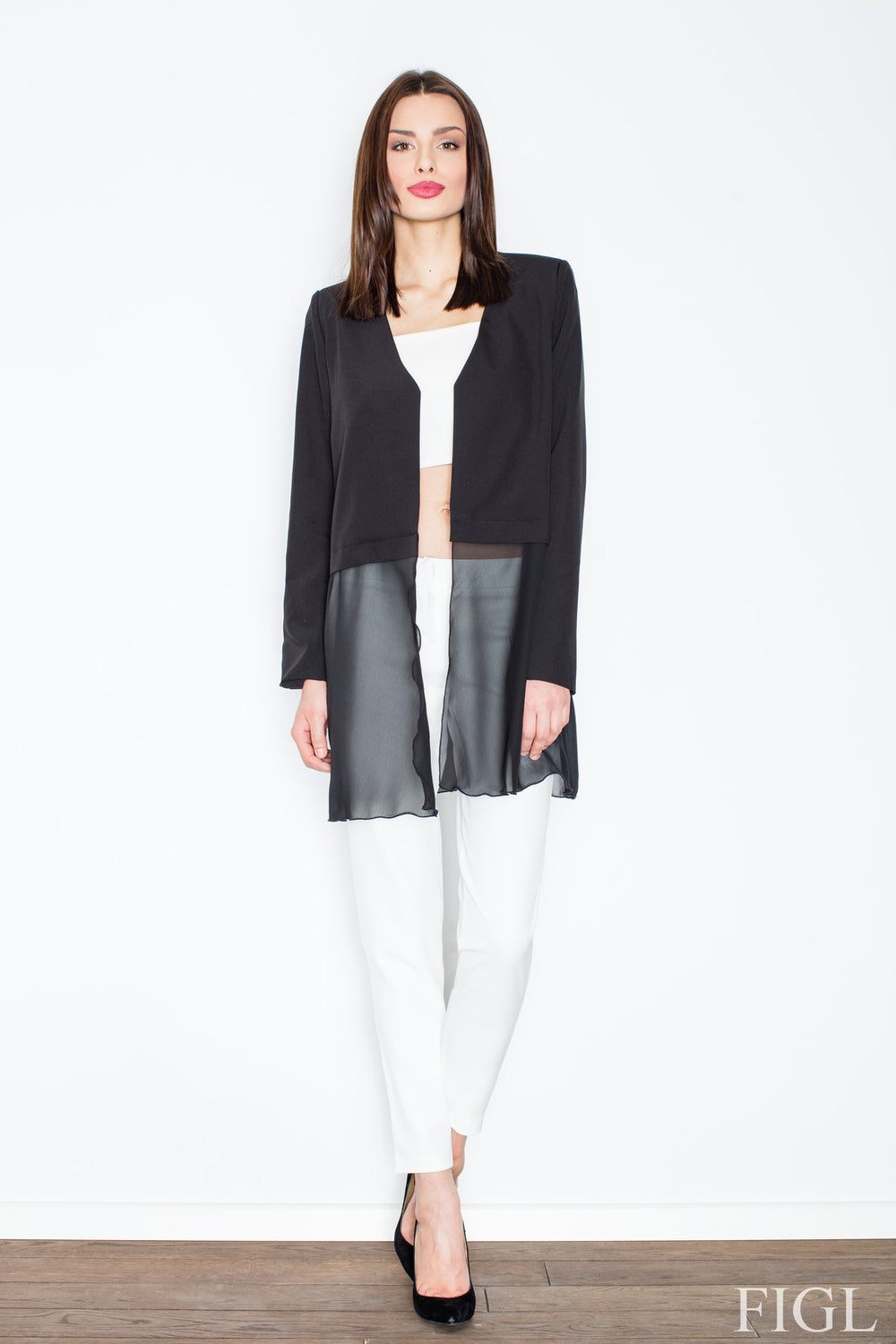 Jacket M441 – Figl, Black – Jacket – image 2
