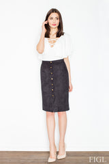 Skirt M453 – Figl, Black – Skirt – image 2