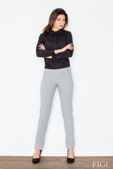 Women's Trousers M474 – Figl, Grey – Pants – image 3