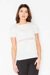 Blouse M468 – Figl, Ecru – Blouse
