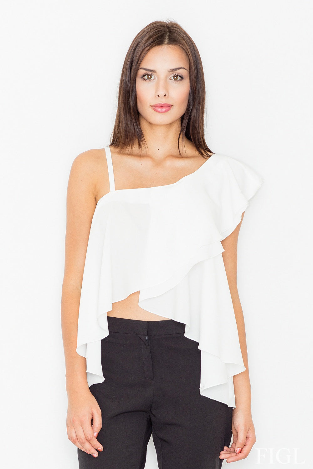 Blouse M479 – Figl, Ecru – Blouse – image 3