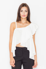 Blouse M479 – Figl, Ecru – Blouse – image 3