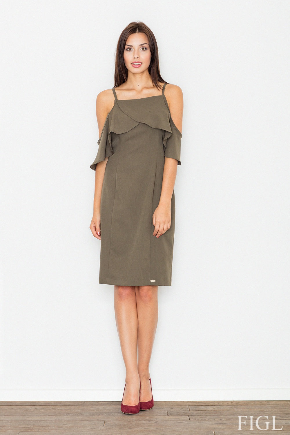 Day Dress M478 – Figl, Green – Day Dress