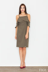 Day Dress M478 – Figl, Green – Day Dress