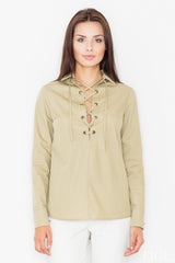Blouse M494 – Figl, Green – Blouse