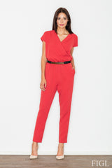 Suit M397 – Figl, Red – Jumpsuit – image 2