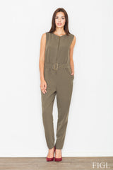 Suit M488 – Figl, Dark Green – Jumpsuit – image 2