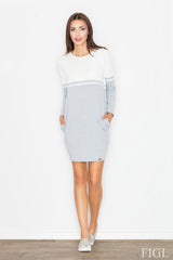 Day Dress M510 – Figl, Ecru Grey – Day Dress – image 3