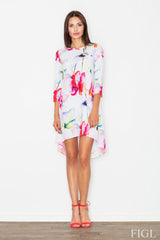 Day Dress M497 – Figl, Pattern 7 White Flowers – Day Dress