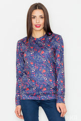 Sweatshirt M541 – Figl, Pattern 58 Blue – Sweatshirt – image 3