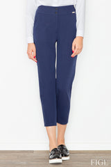 Women's Trousers M529 – Figl, Navy – Pants