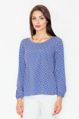 Blouse M520 – Figl, Pattern 34 Multicolor – Blouse