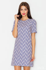 Day Dress M519 – Figl, Pattern 33 Multicolor – Day Dress