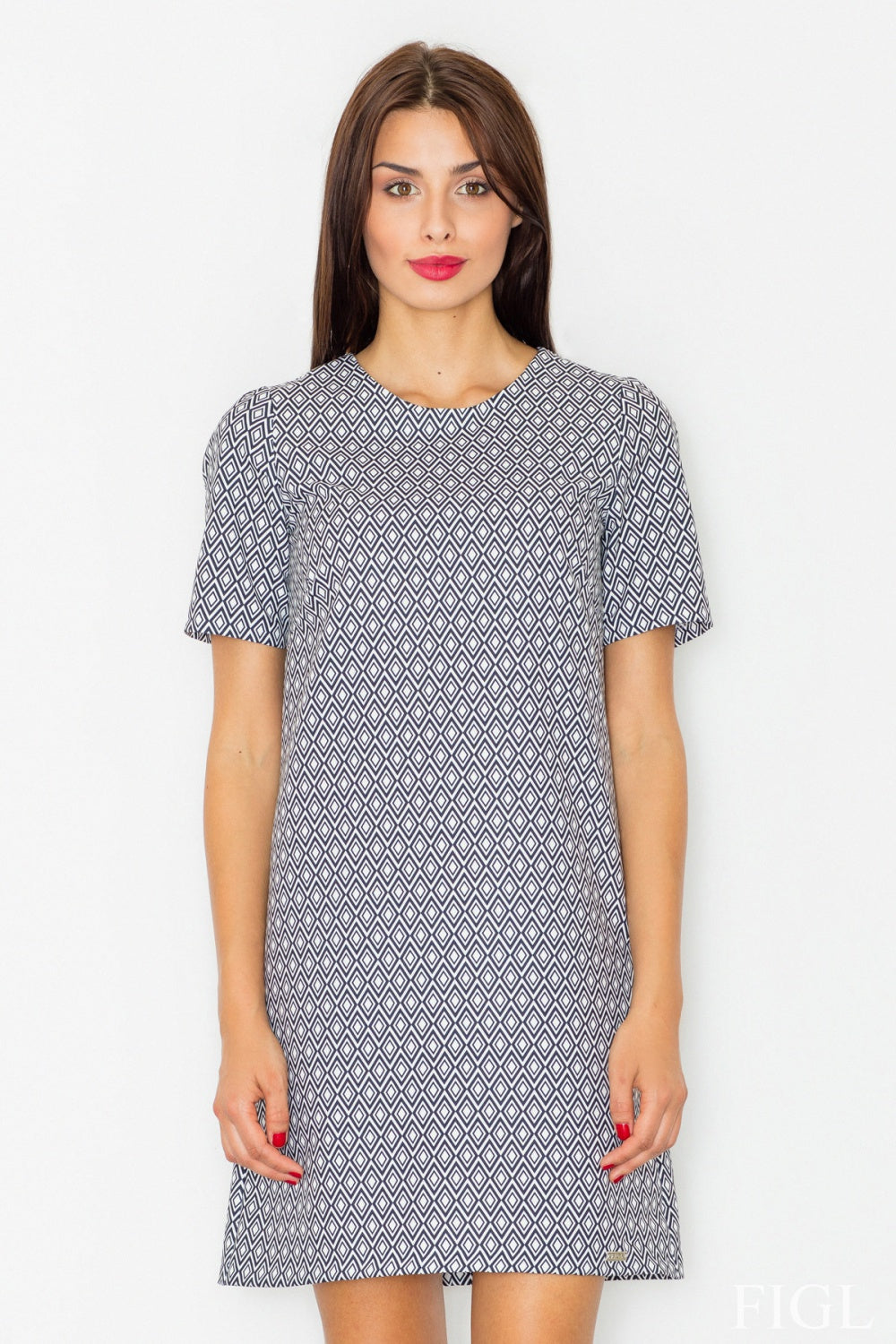 Day Dress M519 – Figl, Pattern 29 Multicolor – Day Dress – image 2