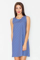 Day Dress M518 – Figl, Pattern 34 Multicolor – Day Dress – image 2