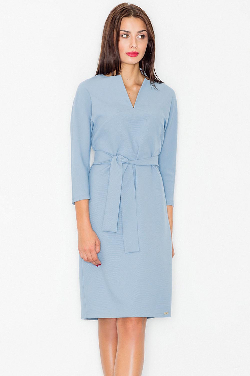 Day Dress M526 – Figl, Blue – Day Dress – image 2