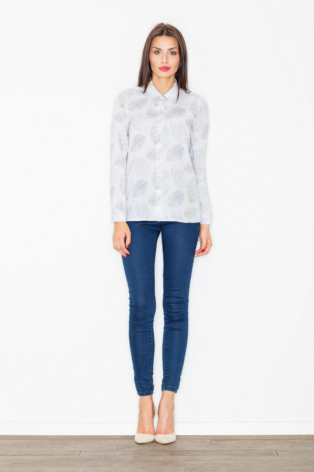 Long sleeve shirt M522 – Figl – Shirt – image 2