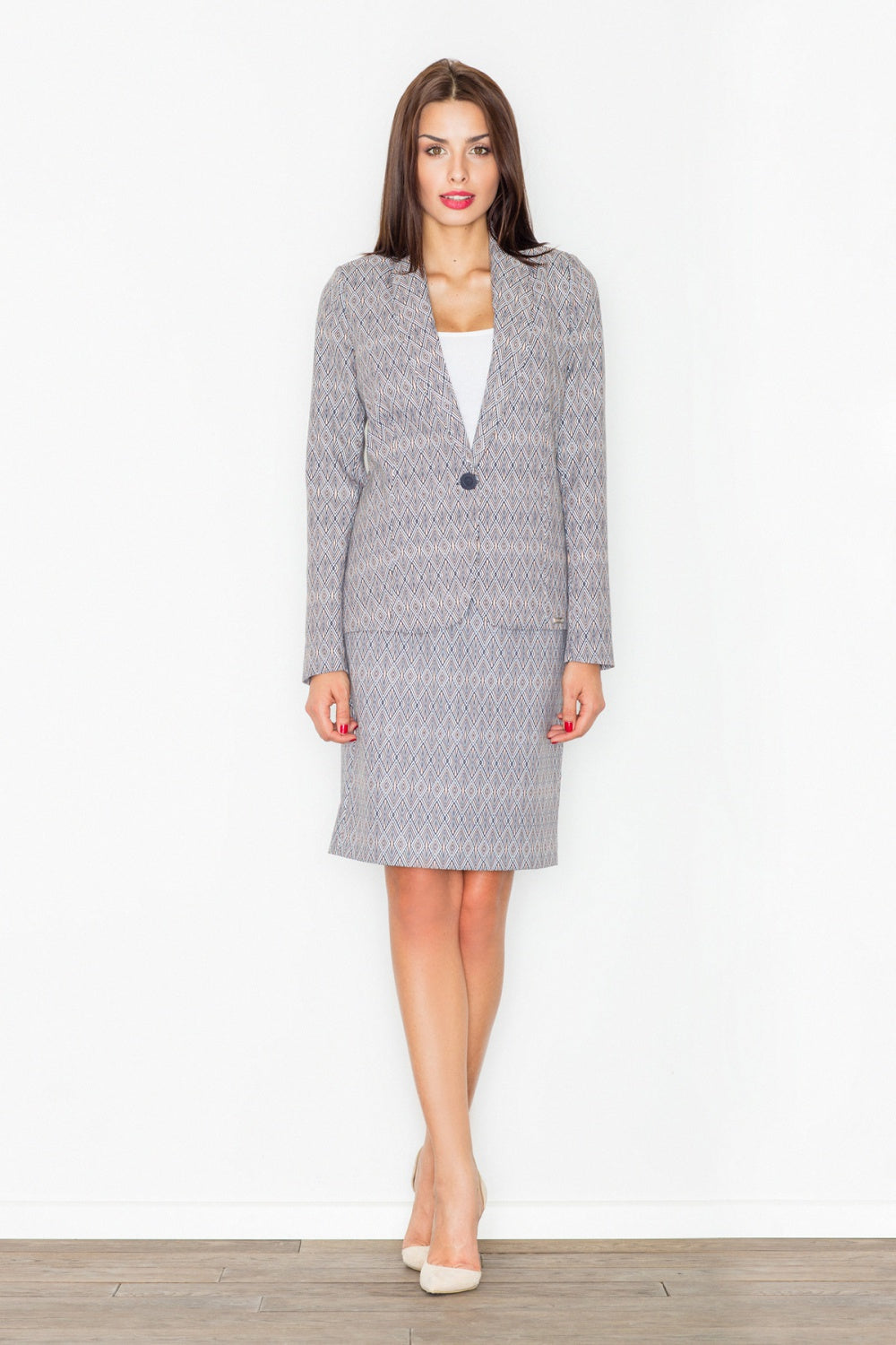 Skirt M516 – Figl, Pattern 30 Multicolor – Skirt – image 3