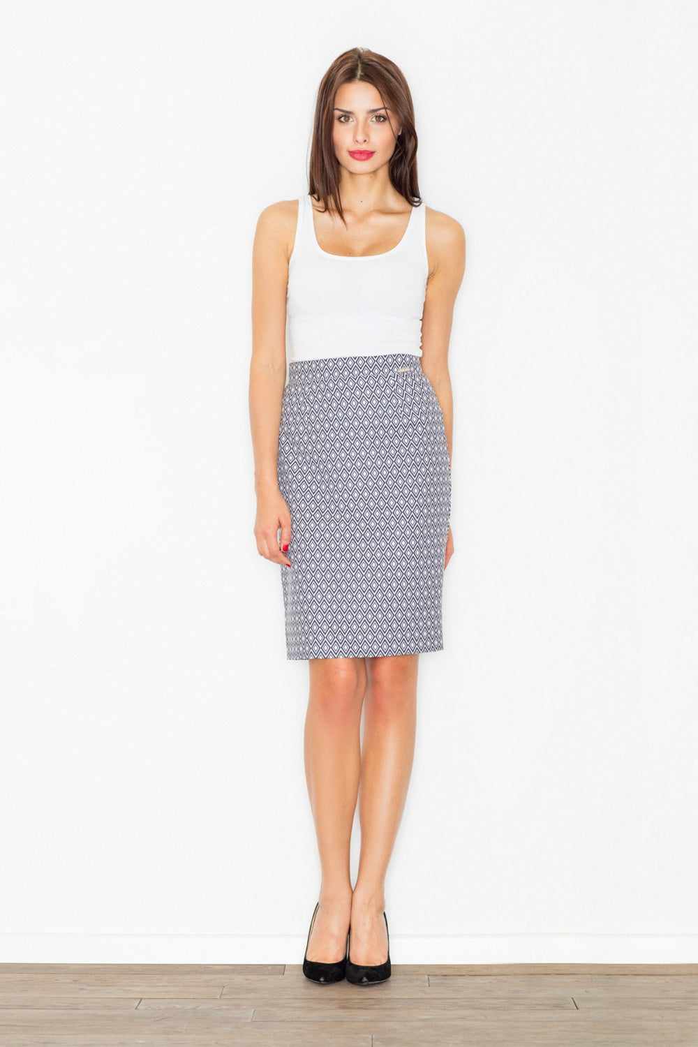 Skirt M516 – Figl, Pattern 29 Multicolor – Skirt – image 4