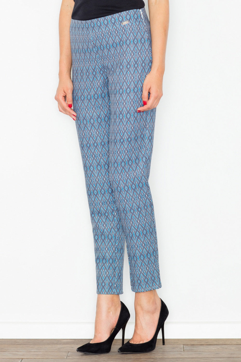 Women's Trousers M515 – Figl, Pattern 31 Multicolor – Pants