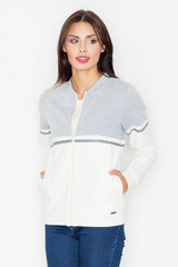 Sweatshirt M512 – Figl, Ecru Grey – Sweatshirt