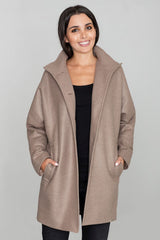 Coat M589 – Figl, Mocha – Coat – image 4