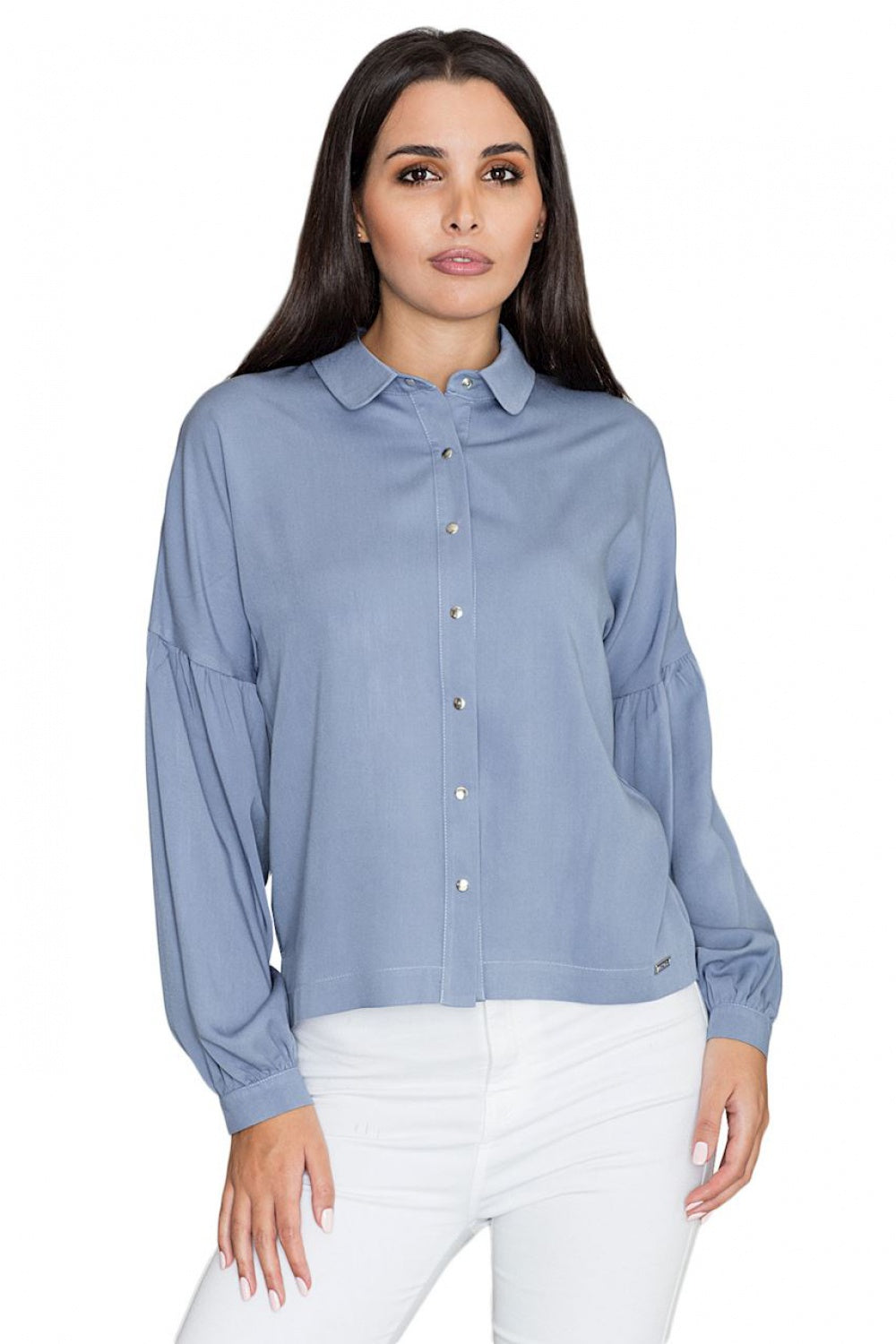 Long sleeve shirt M582 – Figl – Shirt – image 6