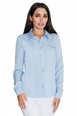 Long sleeve shirt M581 – Figl – Shirt – image 2