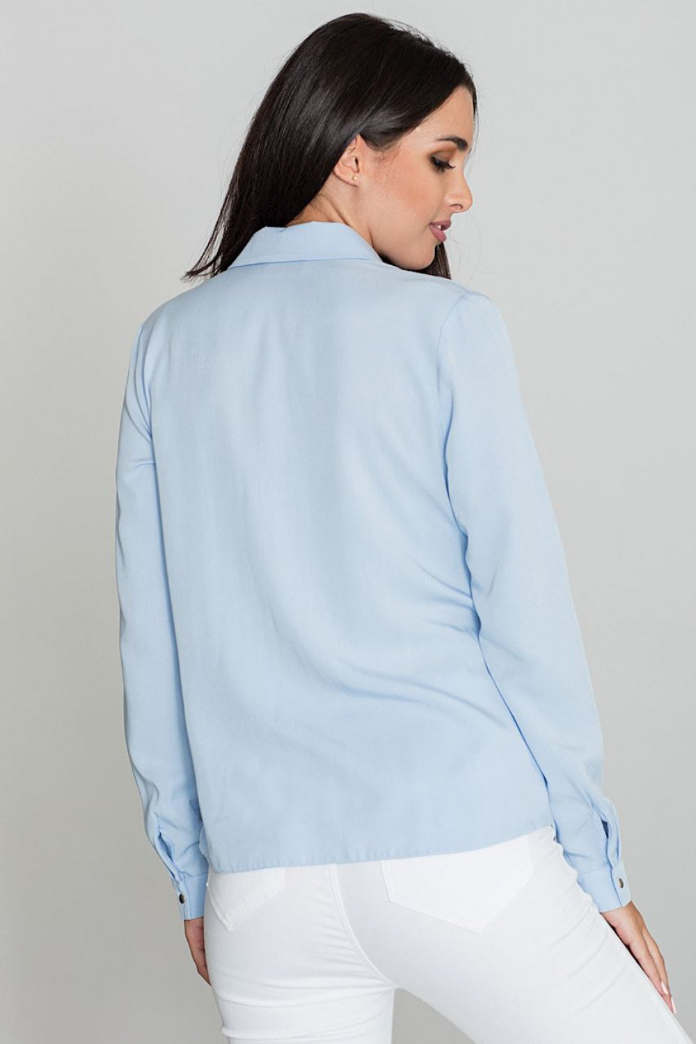 Long sleeve shirt M581 – Figl – Shirt – image 3