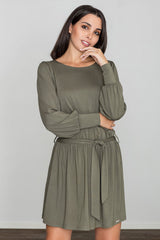 Day Dress M576 – Figl, Olive – Day Dress