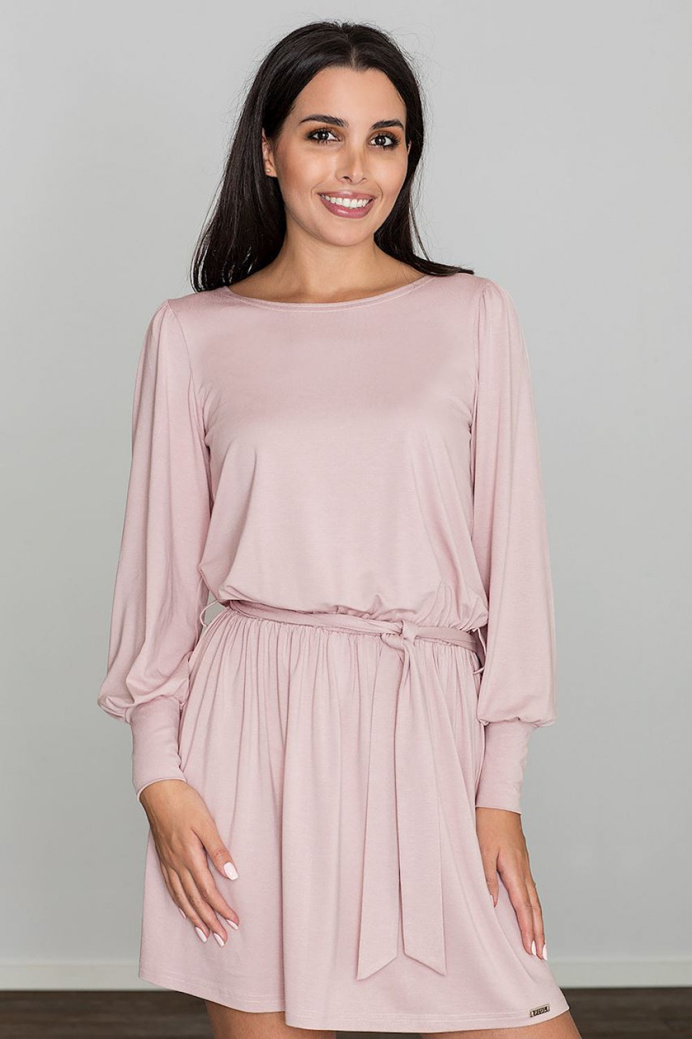 Day Dress M576 – Figl, Pink – Day Dress – image 2