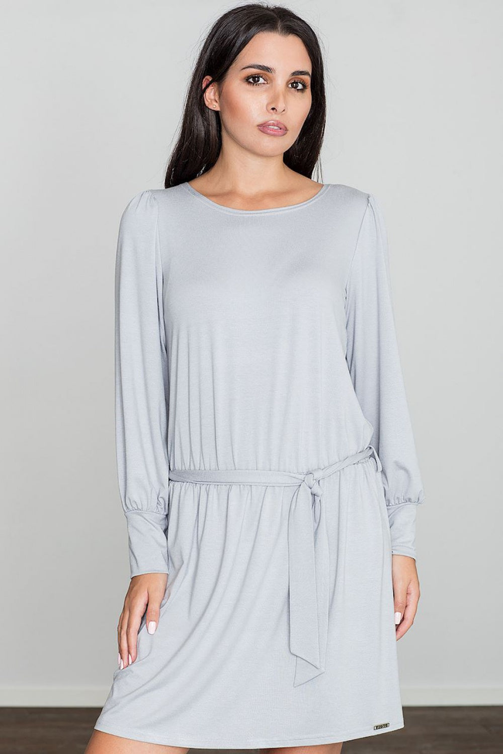 Day Dress M576 – Figl, Grey – Day Dress – image 3