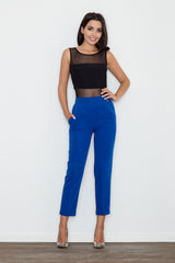 Women's Trousers M552 – Figl, Blue – Pants – image 4