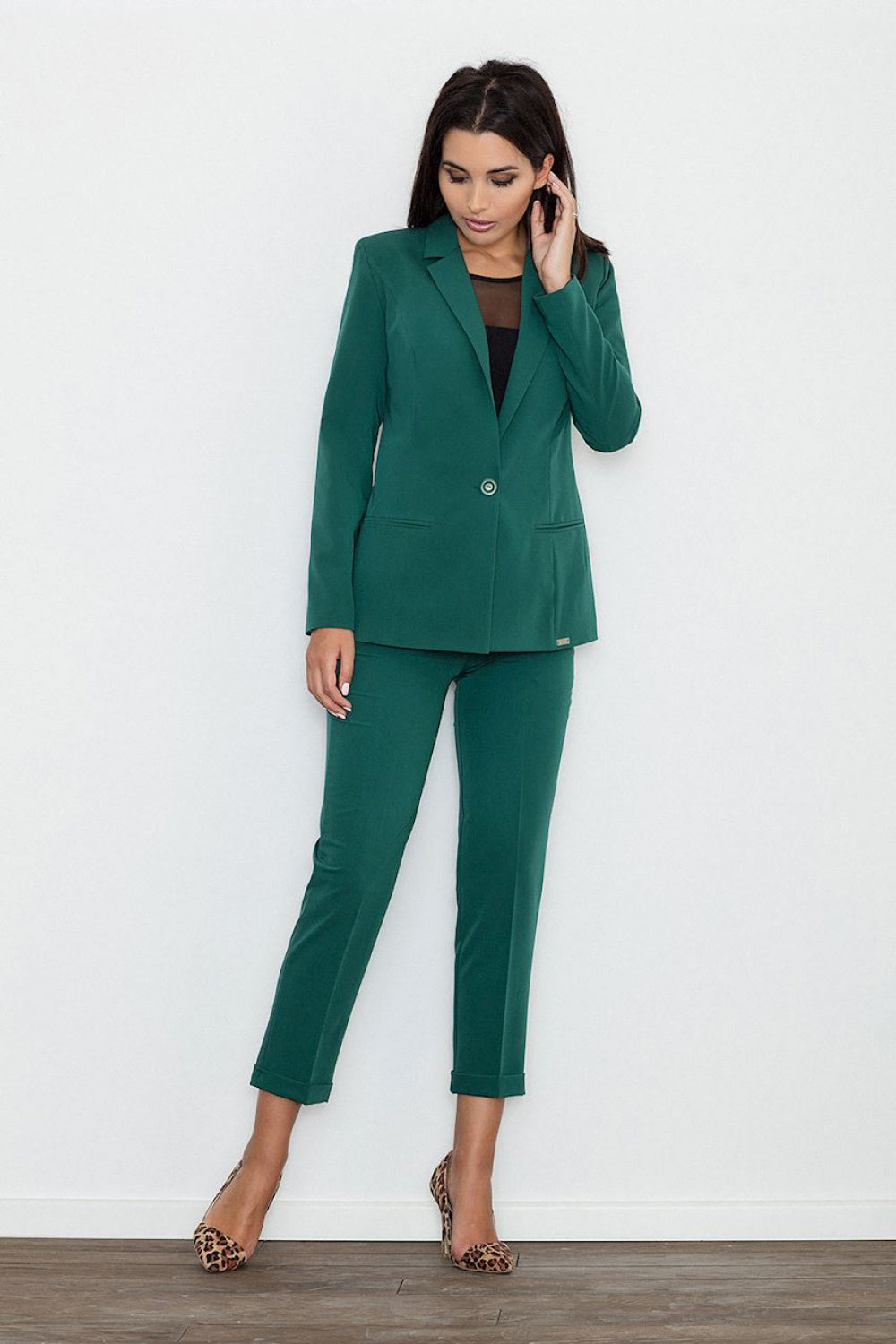 Women's Trousers M552 – Figl, Green – Pants