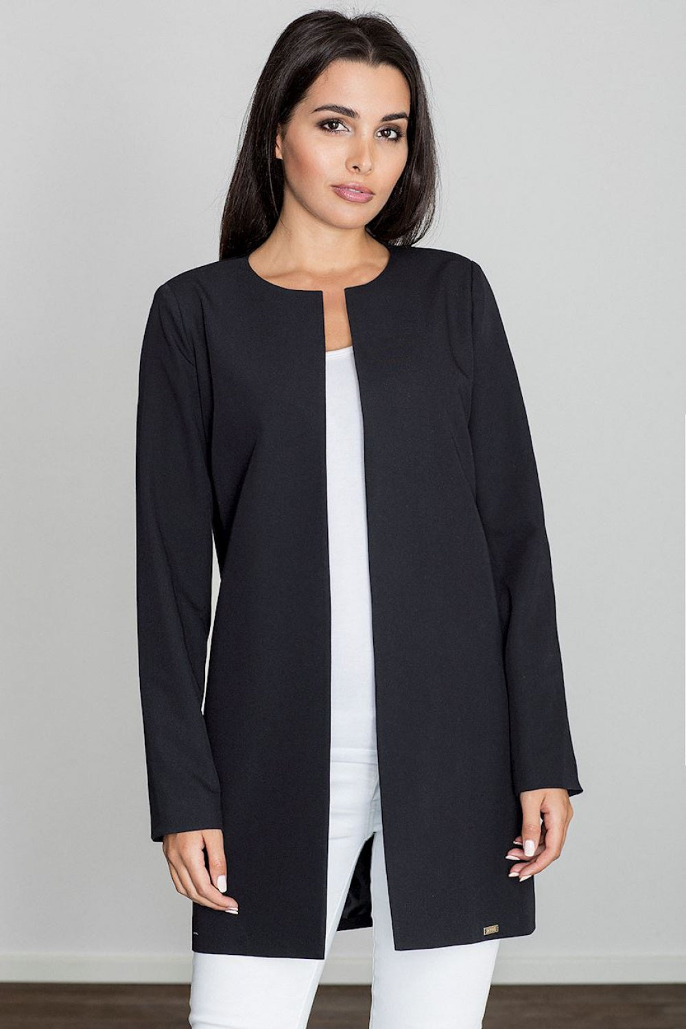 Coat M551 – Figl, Black – Coat – image 4