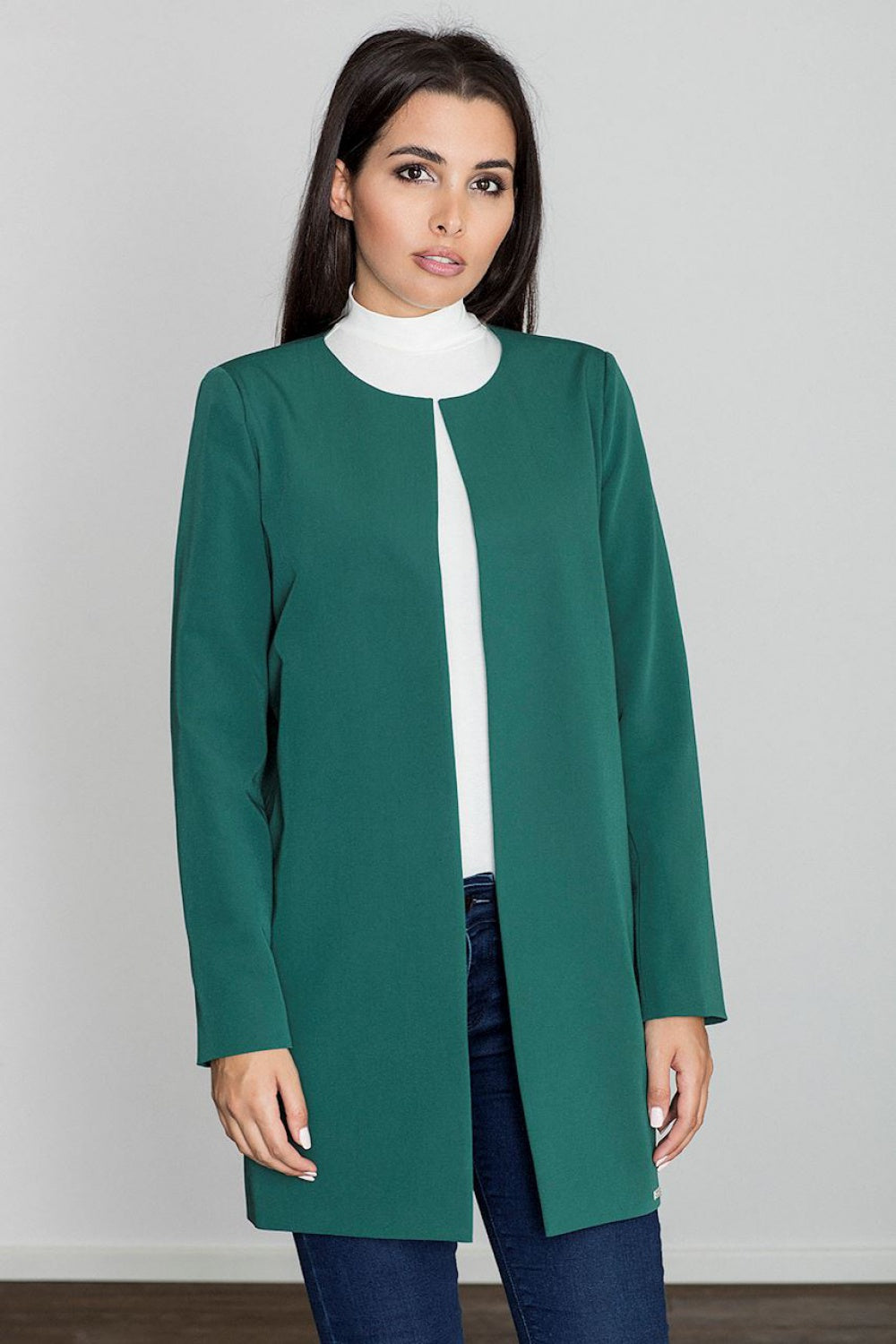 Coat M551 – Figl, Green – Coat – image 6