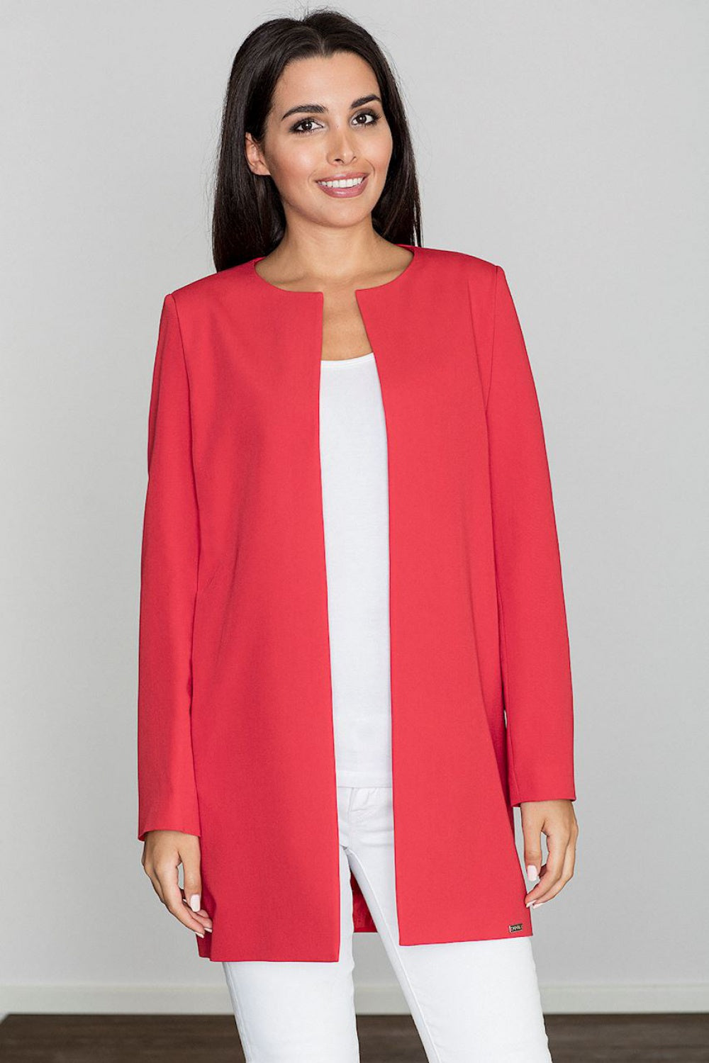 Coat M551 – Figl, Red – Coat – image 7
