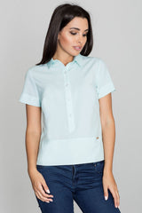 Blouse M548 – Figl, Mint – Blouse – image 2