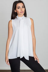 Blouse M547 – Figl, White – Blouse