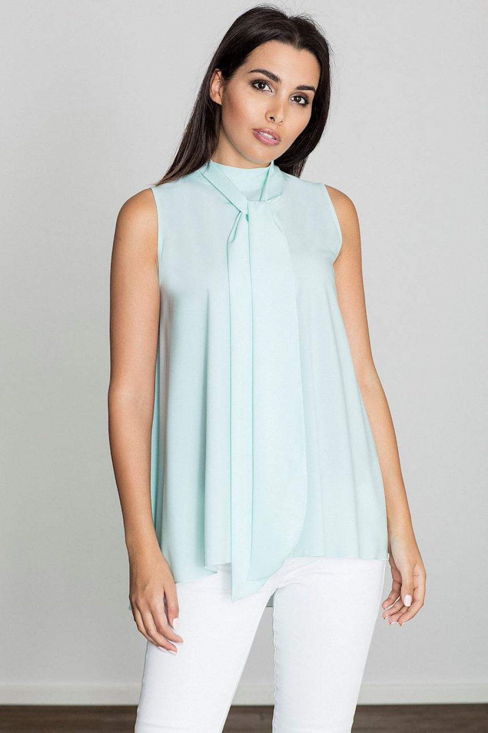 Blouse M547 – Figl, Mint – Blouse – image 2