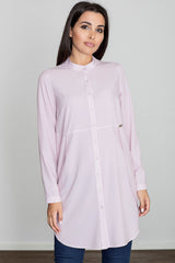 Tunic M545 – Figl, Pink – Tunic – image 3