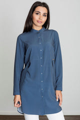 Tunic M545 – Figl, Navy – Tunic – image 4