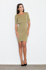 Day Dress M446 – Figl, Olive – Day Dress