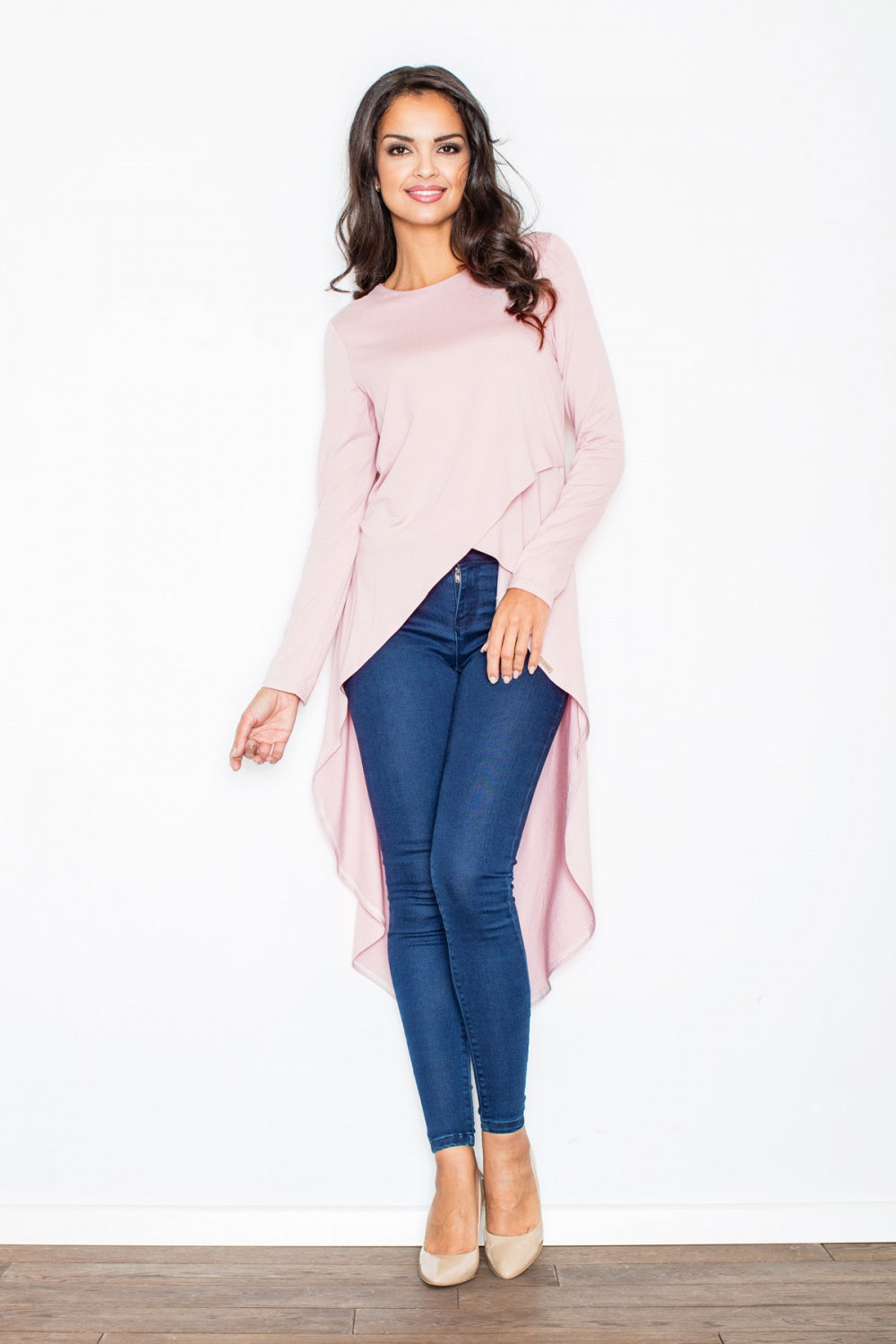 Tunic M412 – Figl, Pink – Tunic