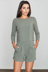 Suit M445 – Figl, Green – Jumpsuit – image 2