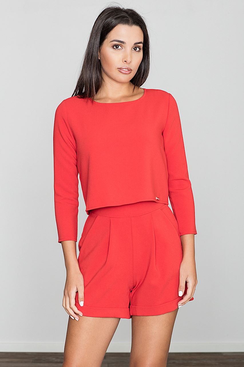 Suit M445 – Figl, Red – Jumpsuit – image 4