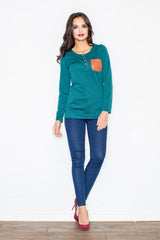 Blouse M156 – Figl – Blouse – image 4