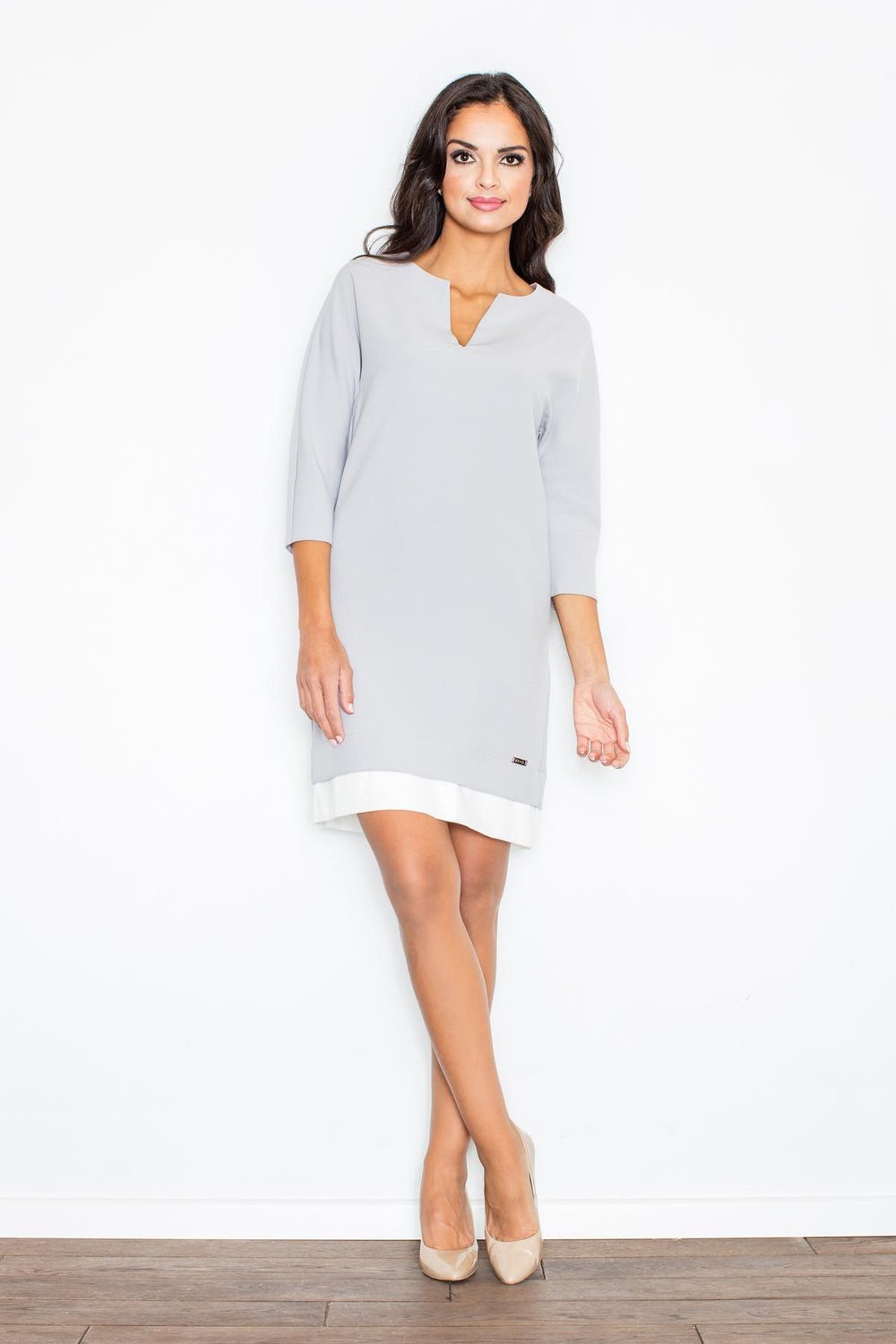 Day Dress 333 – Figl, Grey – Day Dress