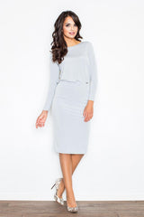 Day Dress 326 – Figl, Grey – Day Dress – image 2