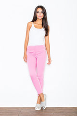 Women's Trousers 293 – Figl, Pink – Pants – image 3